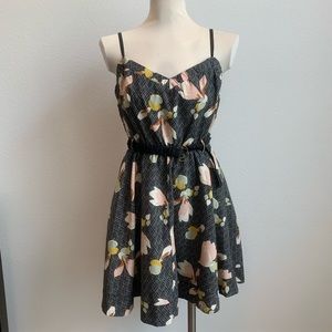 KIMCHI BLUE fit-and-flare dress (size M)